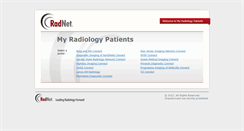 Desktop Screenshot of myradiologypatients.com